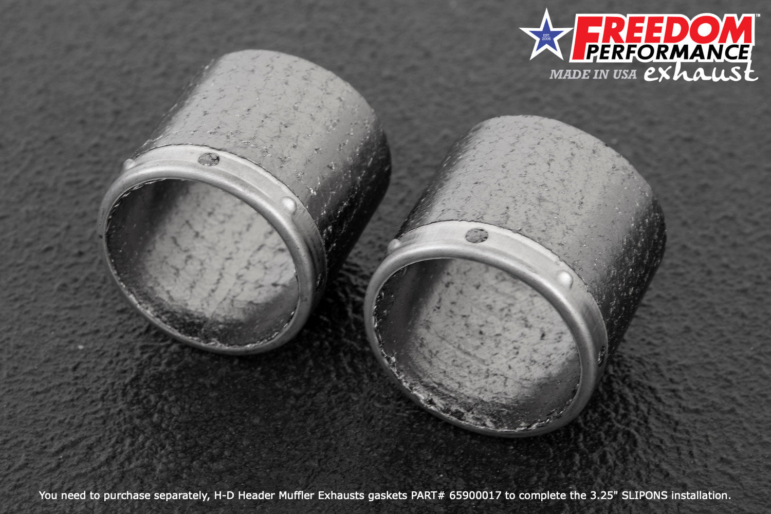 HARLEY SOFTAIL/M8 WIDE TIRE STANDARD, LOW RIDER, SLIM, FAT BOY, BREAKOUT & STREET BOB 3.25" SLIP-ONS