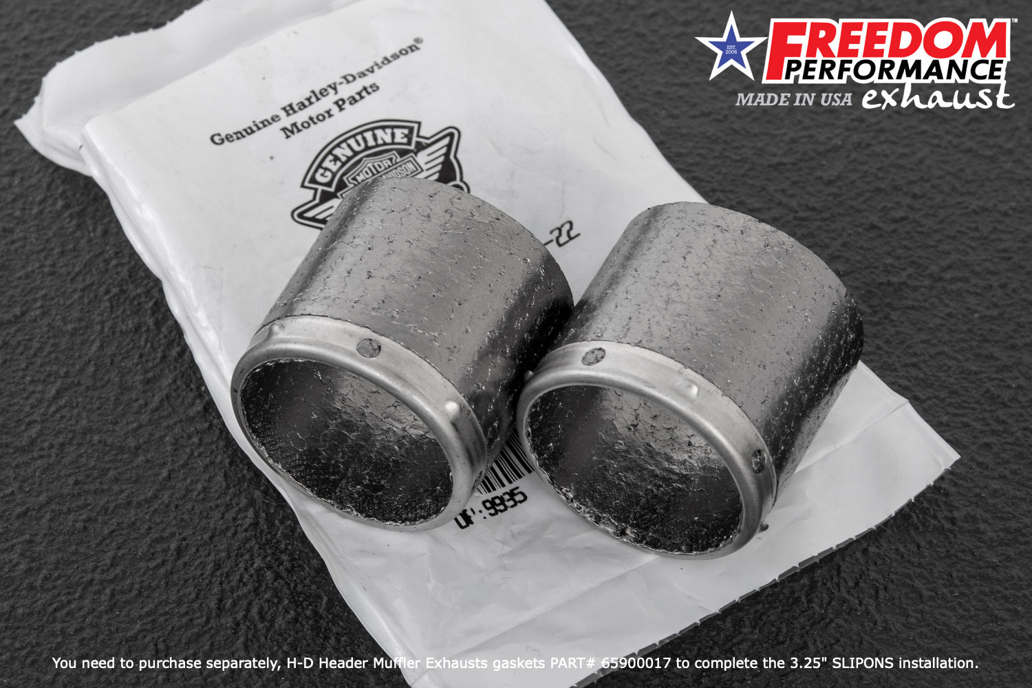 HARLEY SOFTAIL/M8 WIDE TIRE STANDARD, LOW RIDER, SLIM, FAT BOY, BREAKOUT & STREET BOB 3.25" SLIP-ONS