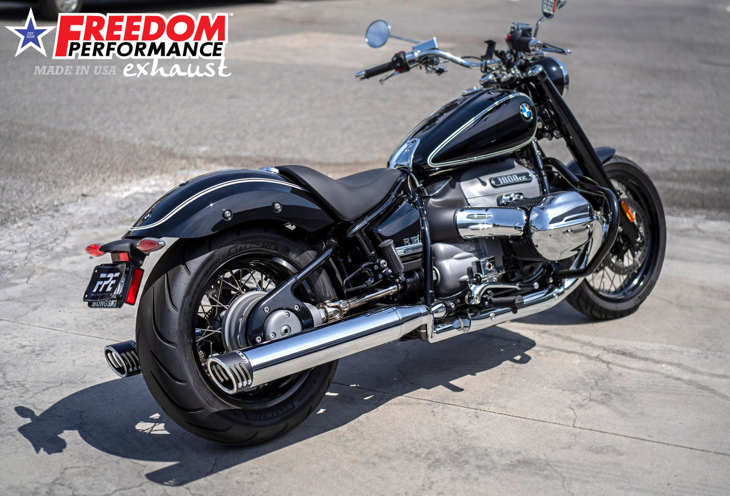 BMW R 18 4" FREEDOM SLIP-ONS ONLY! BUNDLE