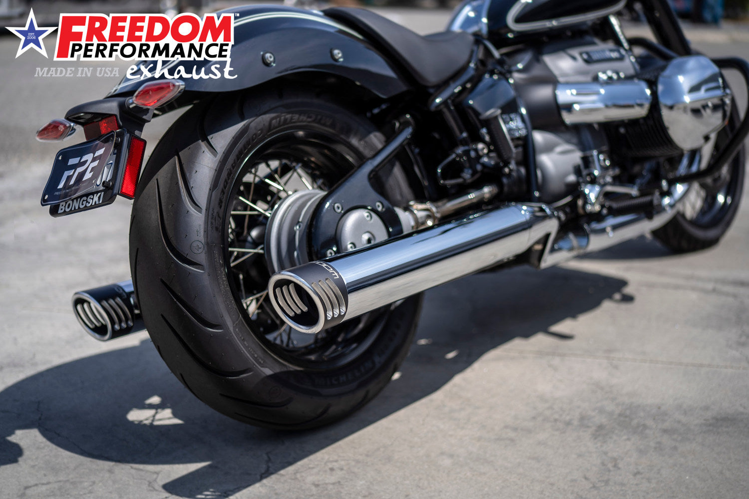 BMW R 18 4" FREEDOM SLIP-ONS ONLY! BUNDLE