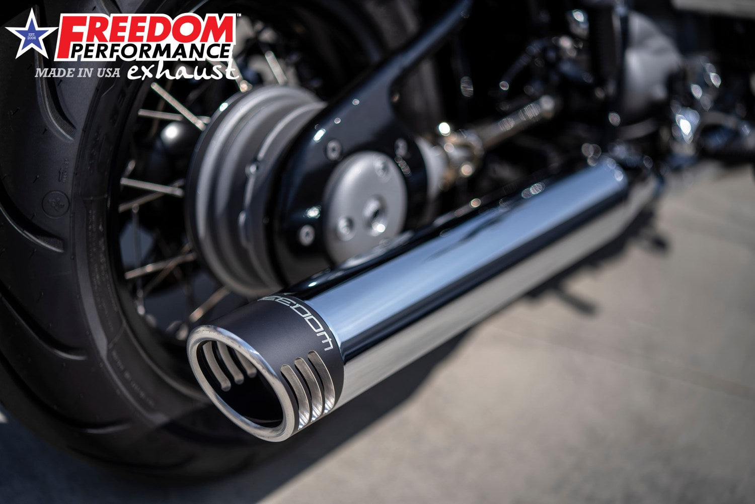 BMW R 18 4" FREEDOM SLIP-ONS ONLY! BUNDLE