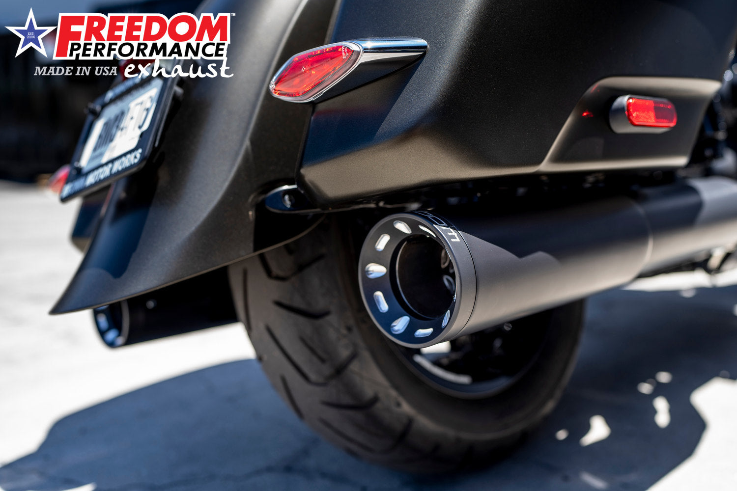 BMW R 18 BAGGER B/TRANSCONTINENTAL/ROCTANE 2-STEP 4.5" EXTENDED SLIP-ONS ONLY!