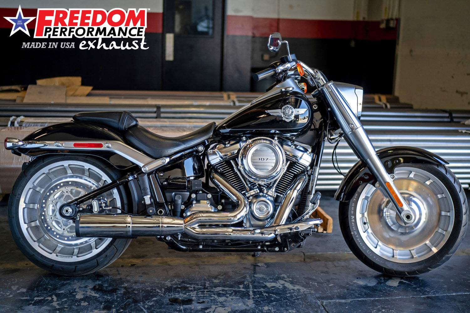 HARLEY SOFTAIL 2-STEP 4.5” UNION 2-INTO-1