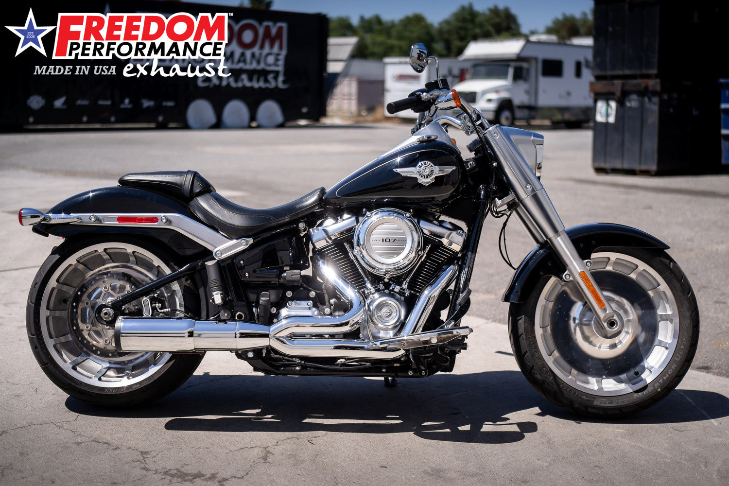HARLEY SOFTAIL 2-STEP 4.5” UNION 2-INTO-1