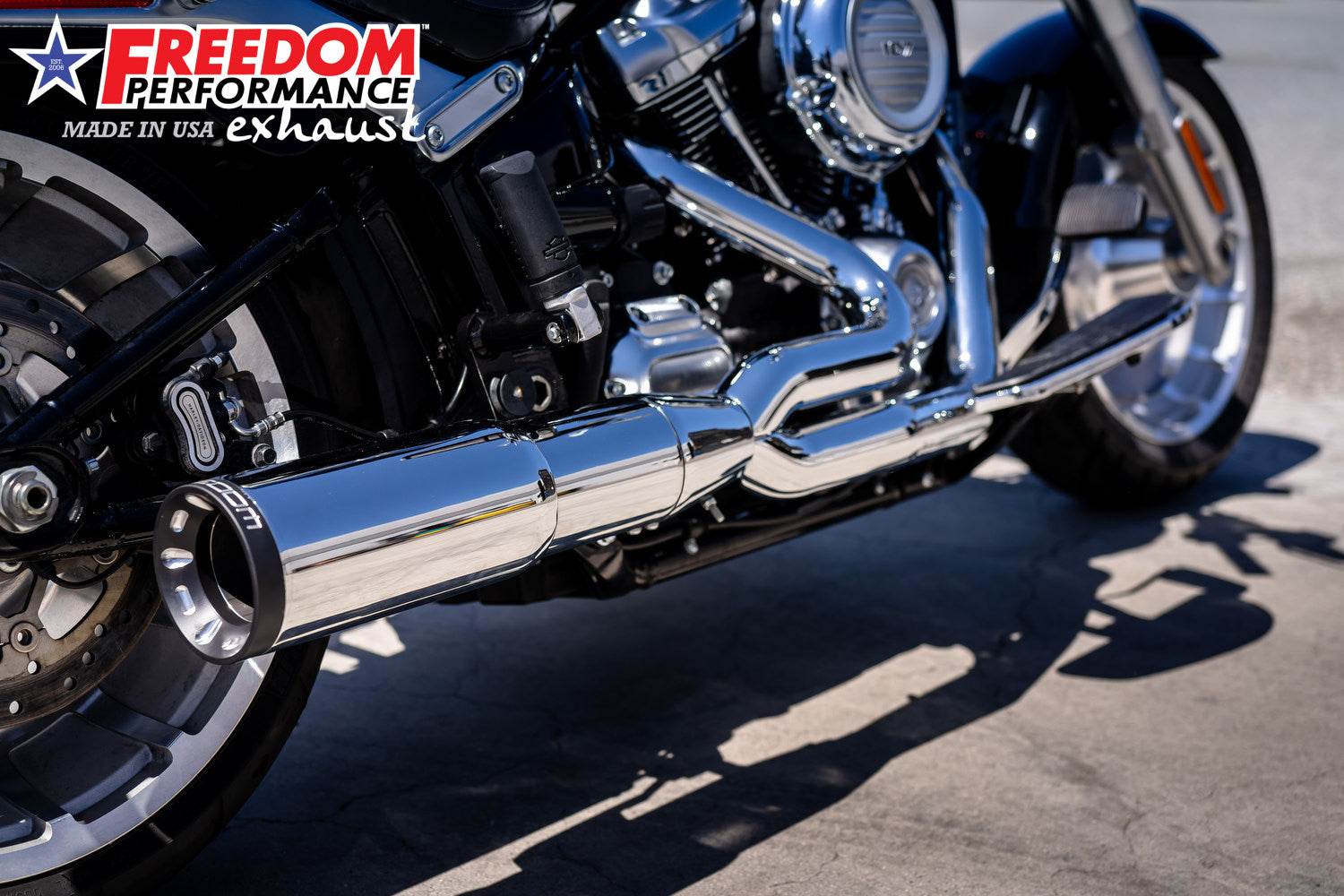 HARLEY SOFTAIL 2-STEP 4.5” UNION 2-INTO-1