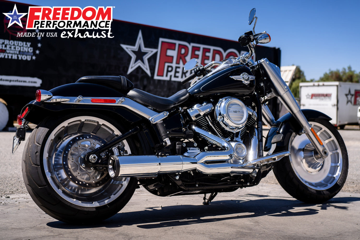 HARLEY SOFTAIL 2-STEP 4.5” UNION 2-INTO-1