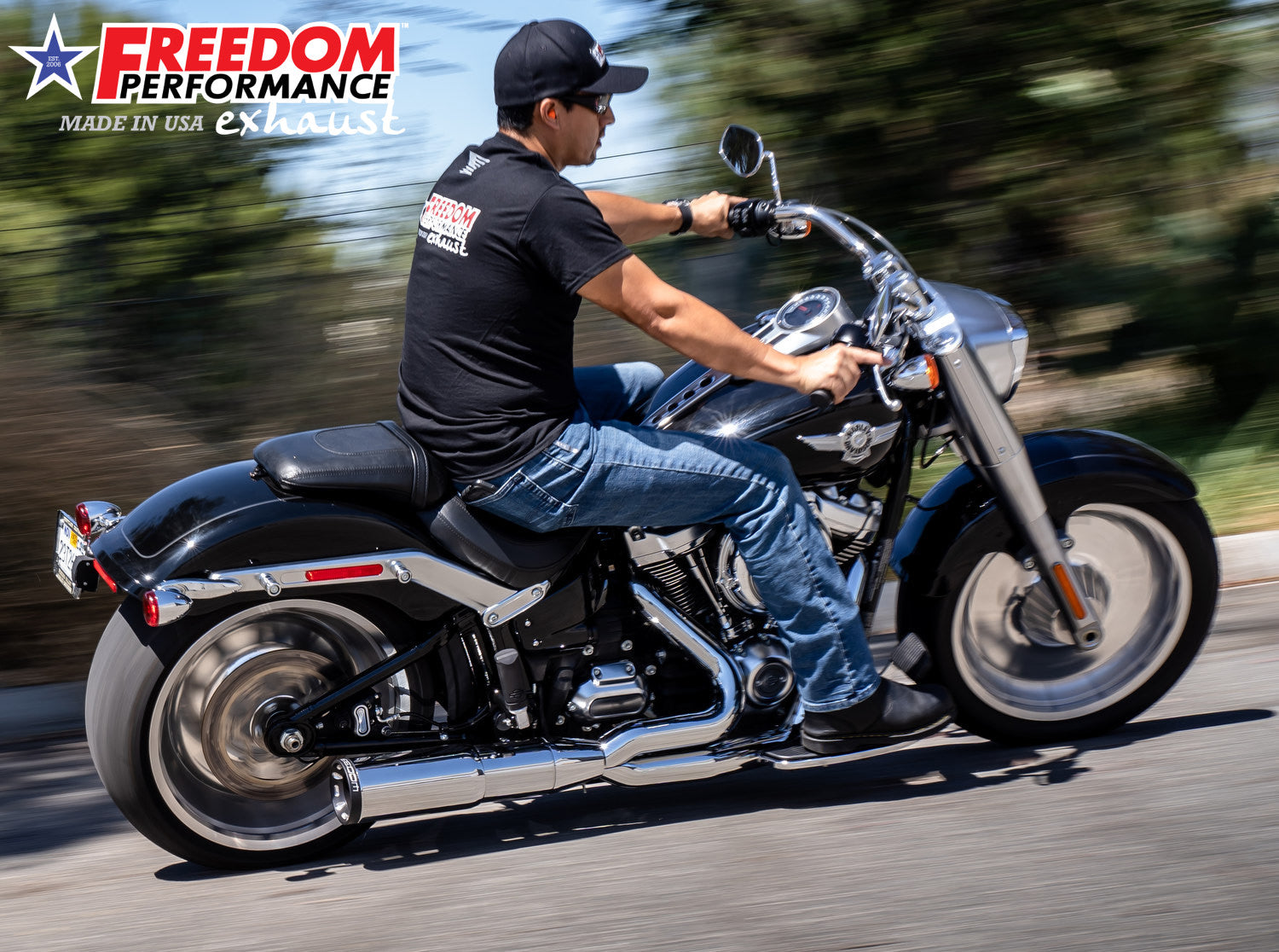 HARLEY SOFTAIL 2-STEP 4.5” UNION 2-INTO-1