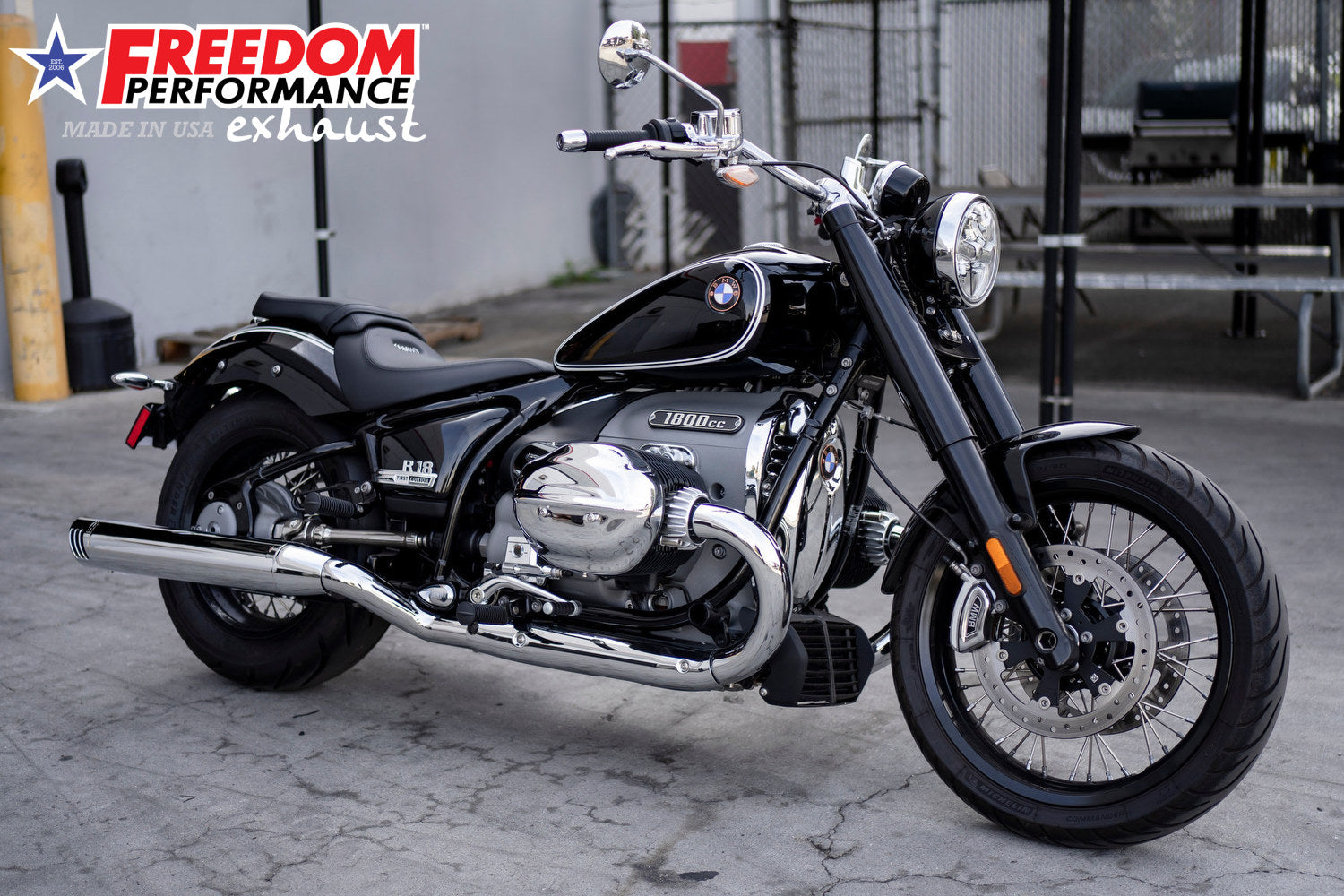 BMW R 18 4" FREEDOM SLIP-ONS ONLY! BUNDLE