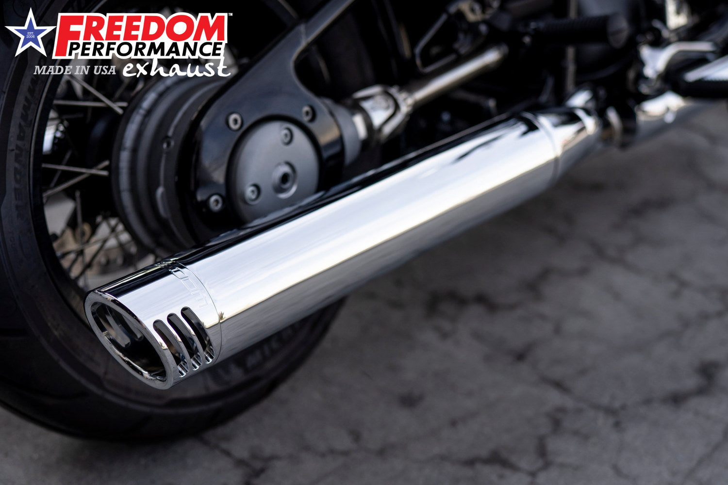 BMW R 18 4" FREEDOM SLIP-ONS ONLY! BUNDLE