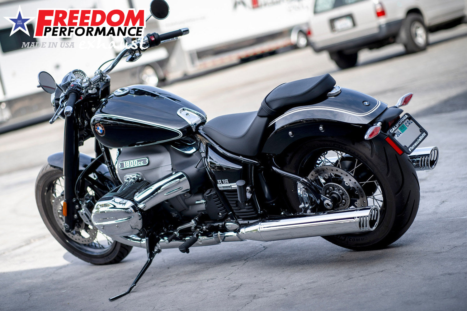 BMW R 18 4" FREEDOM SLIP-ONS ONLY! BUNDLE