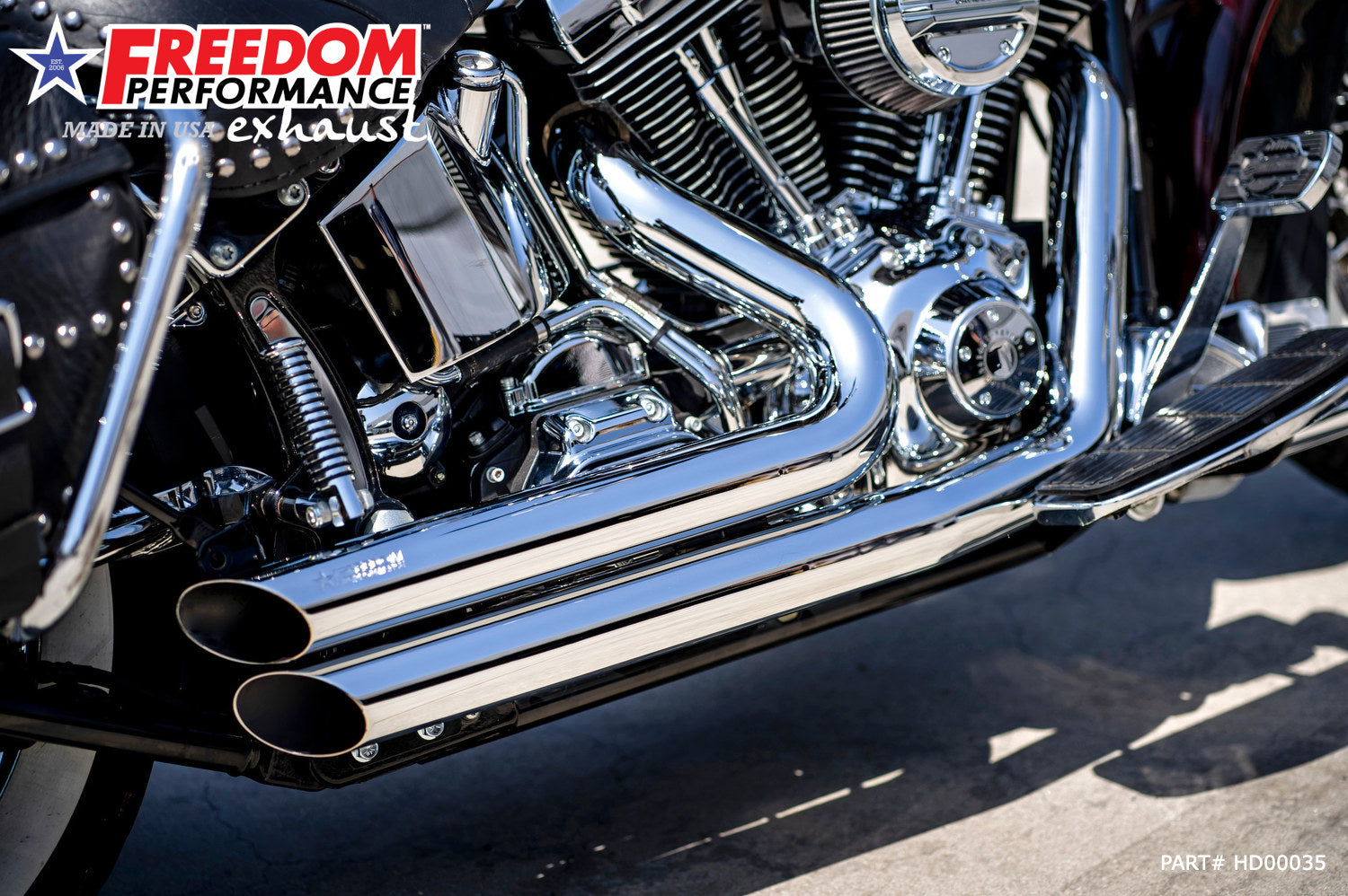 HARLEY SOFTAIL AMENDMENT SIDE SLASH