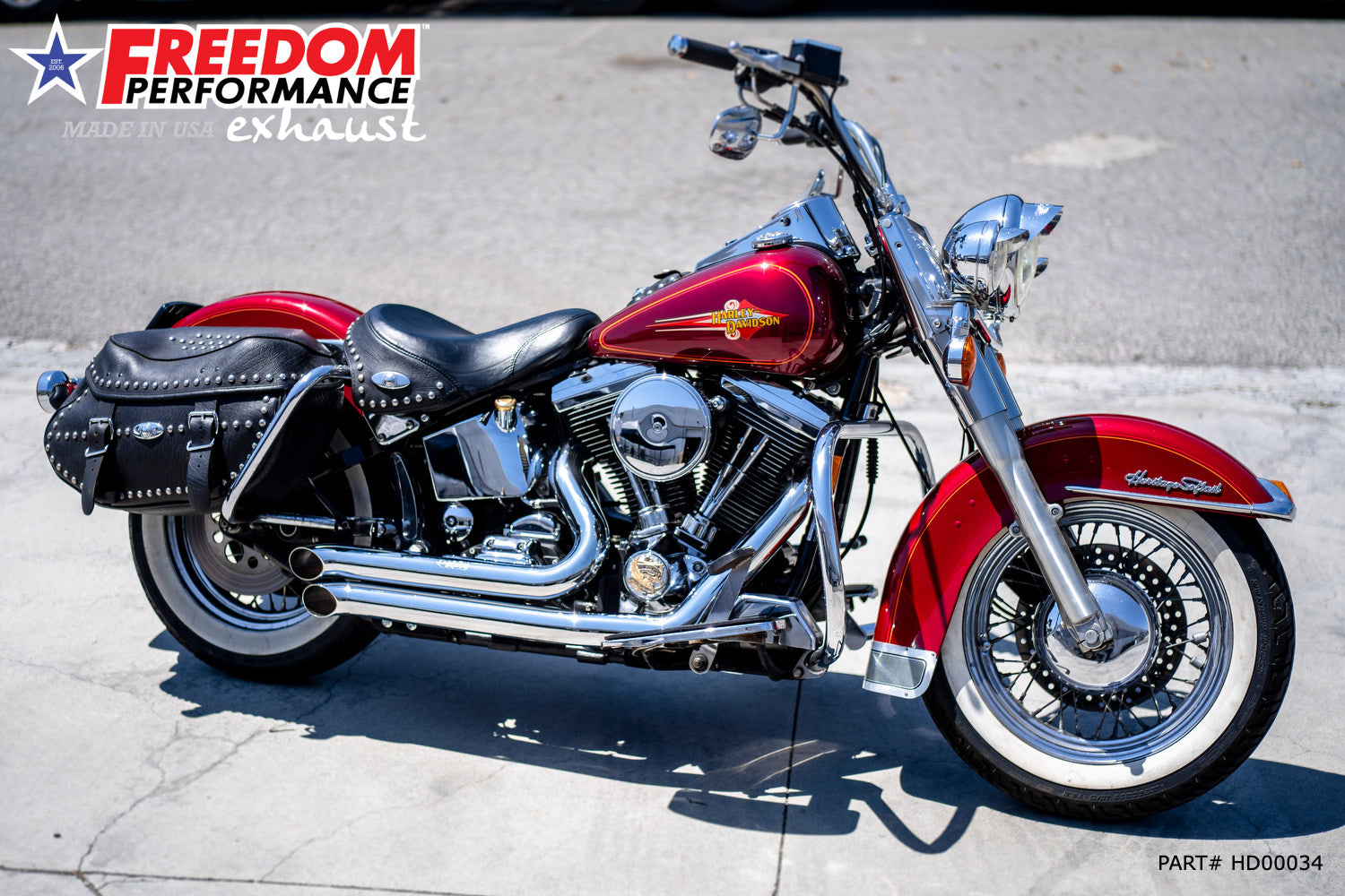 HARLEY SOFTAIL DECLARATION TURN-OUTS