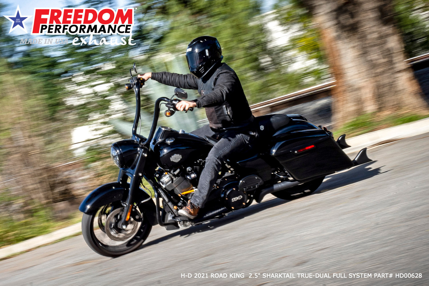 HARLEY TOURING 2.5" M8 TRUE-DUAL FULL SYSTEM 2017-PRESENT BUNDLE