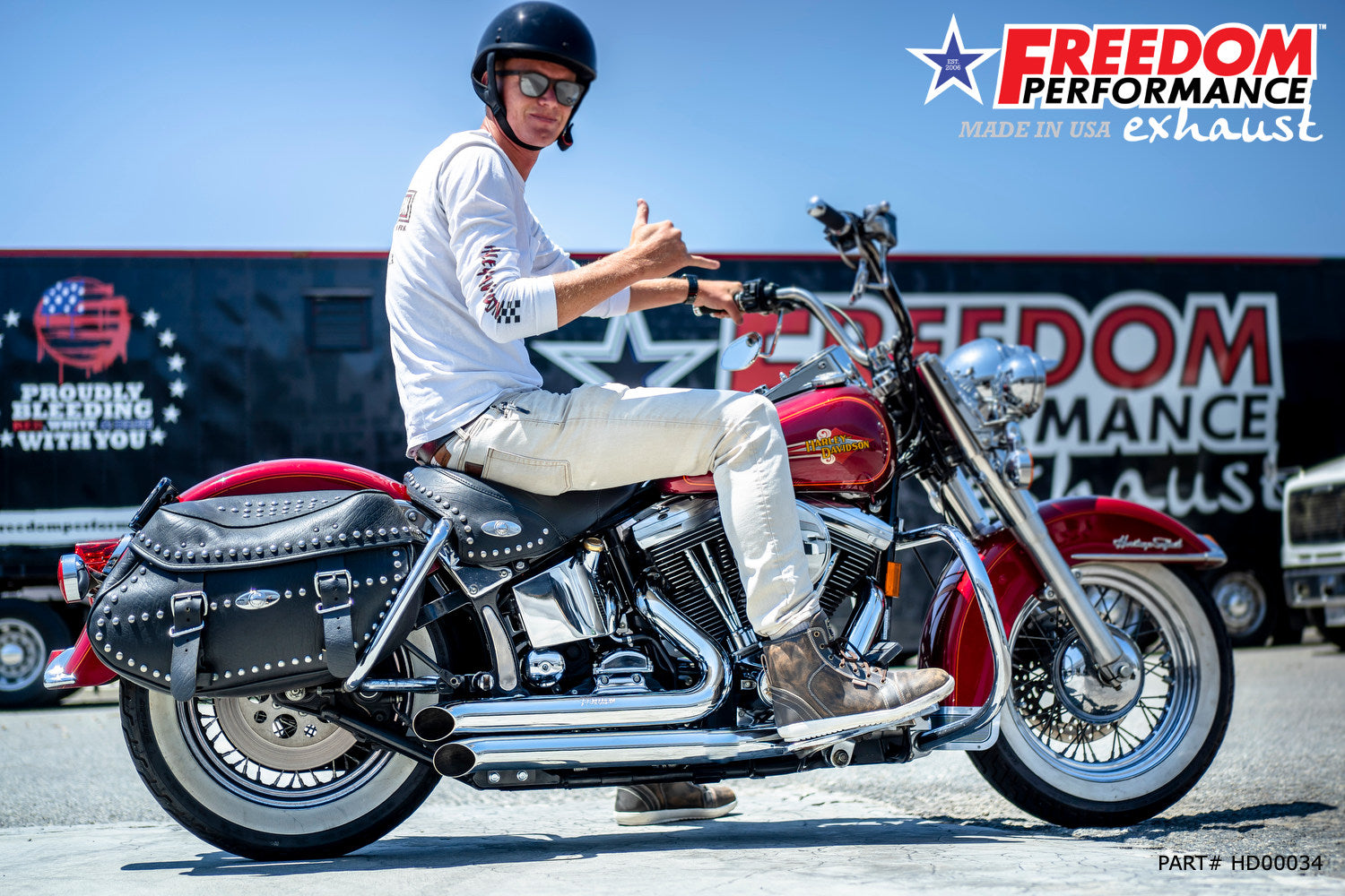 HARLEY SOFTAIL DECLARATION TURN-OUTS