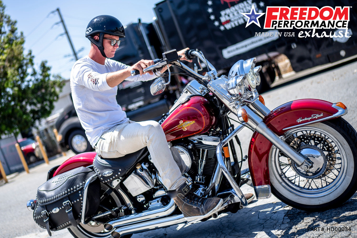 HARLEY SOFTAIL DECLARATION TURN-OUTS