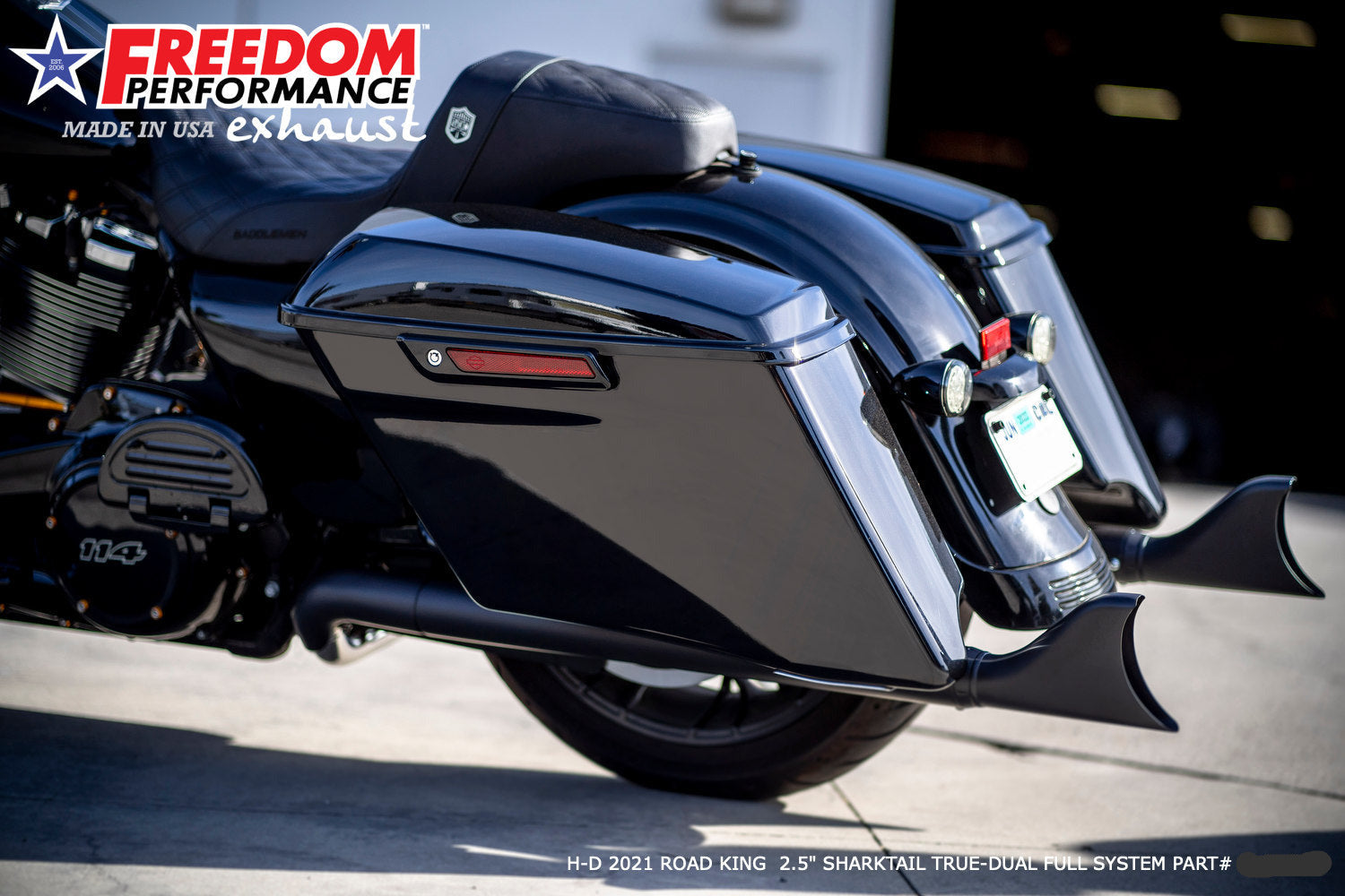 HARLEY TOURING 2.5" M8 TRUE-DUAL FULL SYSTEM 2017-PRESENT BUNDLE