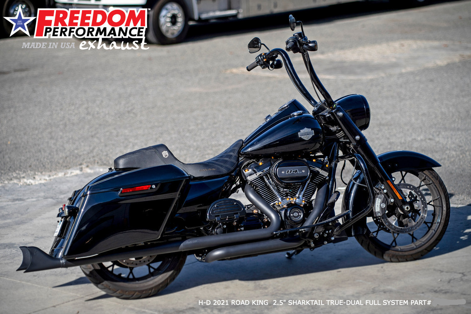 HARLEY TOURING 2.5" M8 TRUE-DUAL FULL SYSTEM 2017-PRESENT BUNDLE