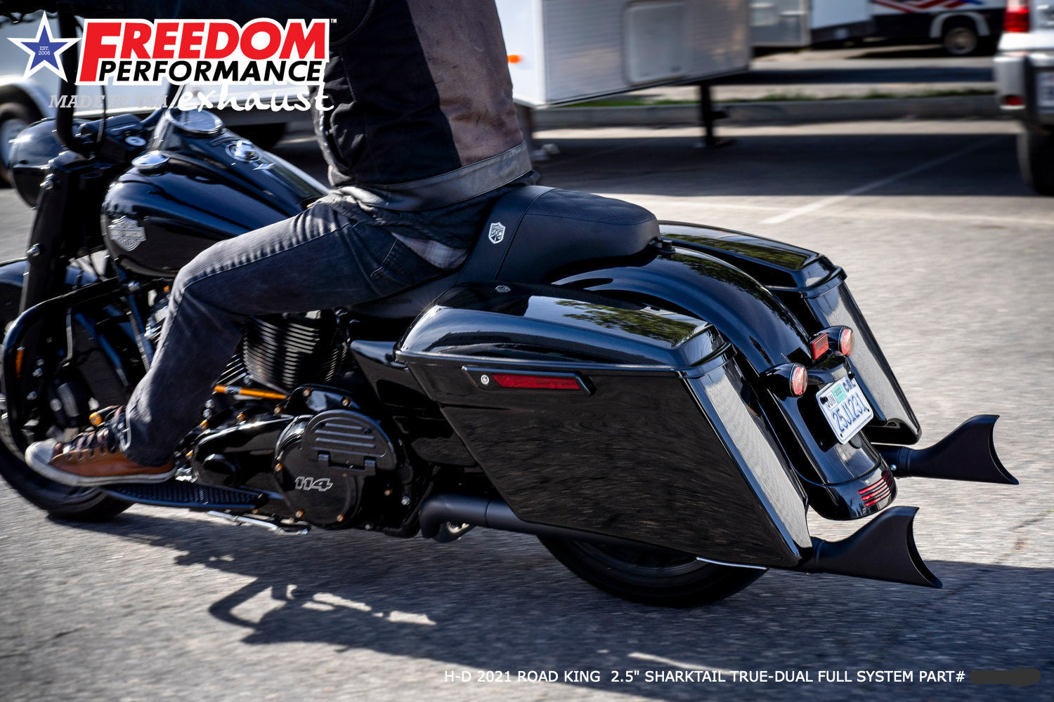 HARLEY TOURING 2.5" M8 TRUE-DUAL FULL SYSTEM 2017-PRESENT BUNDLE