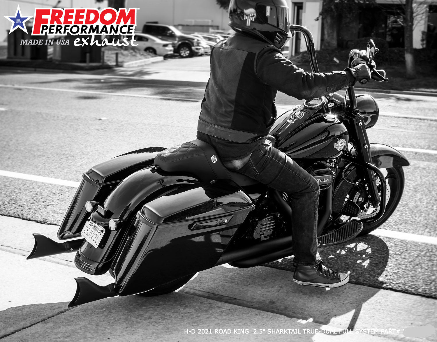 HARLEY TOURING 2.5" M8 TRUE-DUAL FULL SYSTEM 2017-PRESENT BUNDLE