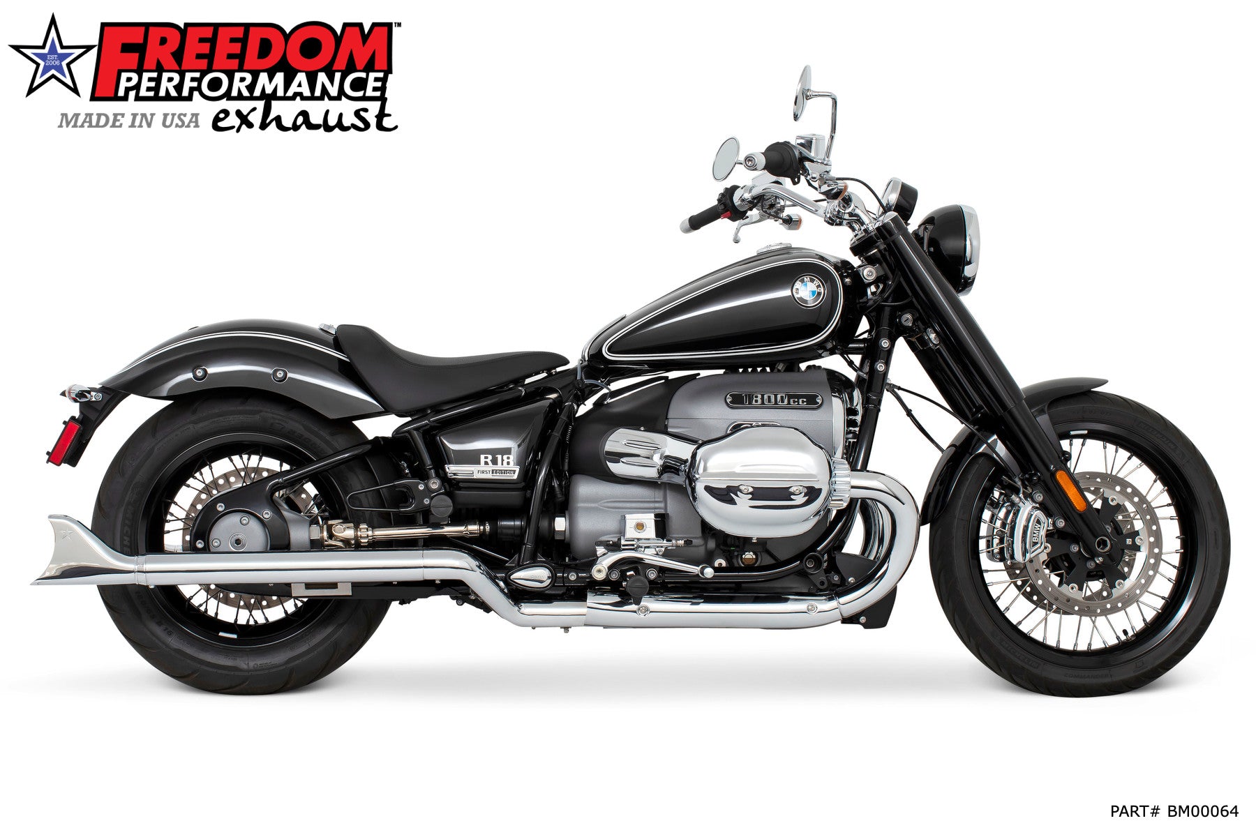 BMW R 18 2.5" SHARKTAIL SLIP-ONS (