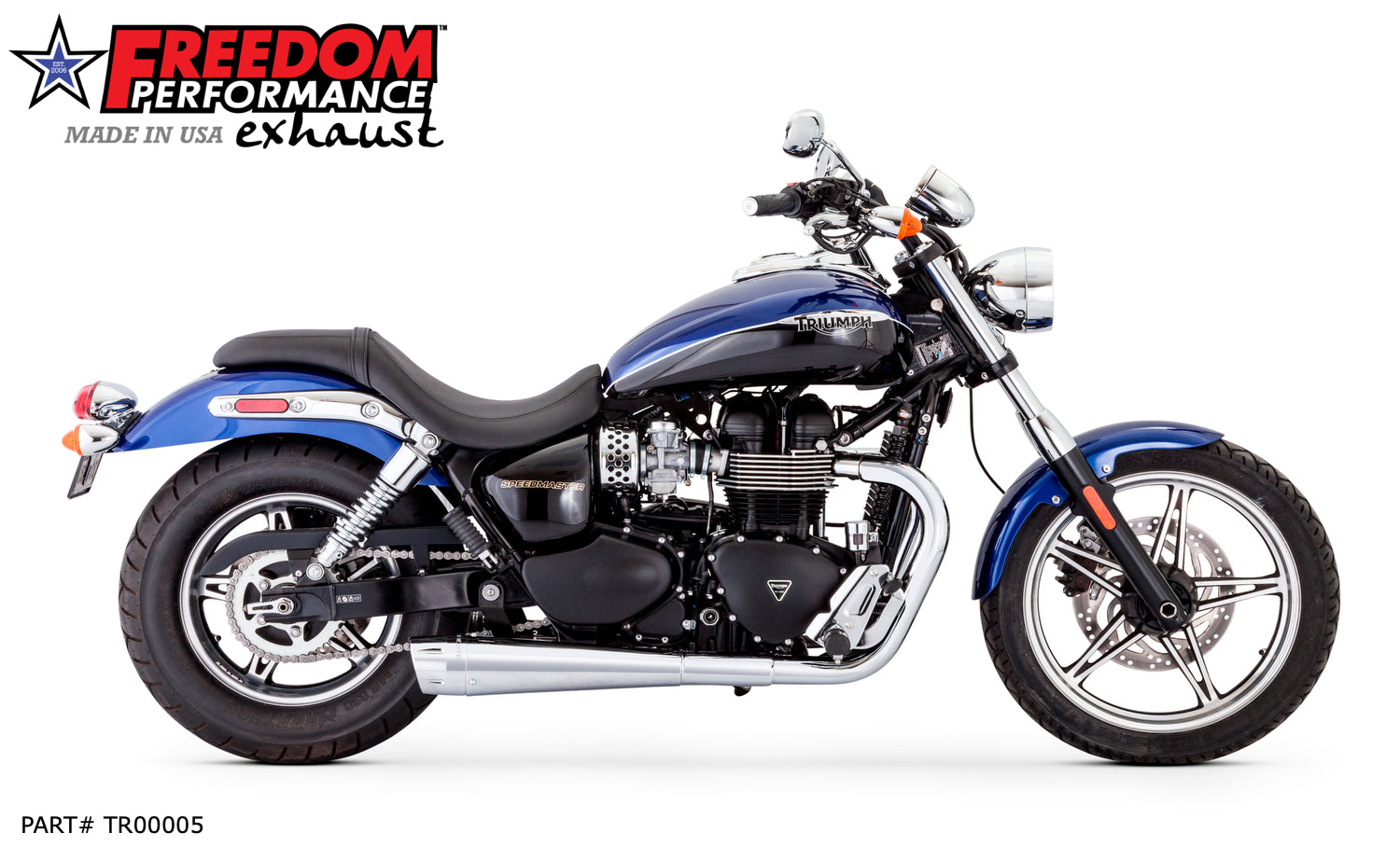 TRIUMPH AMERICA & SPEEDMASTER 2013-PRESENT W/ 4.5" SLIP-ONS (*SPECIAL ORDER)