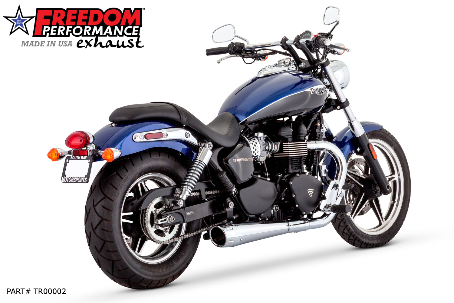 TRIUMPH AMERICA & SPEEDMASTER 2013-PRESENT W/ 4.5" SLIP-ONS (*SPECIAL ORDER)