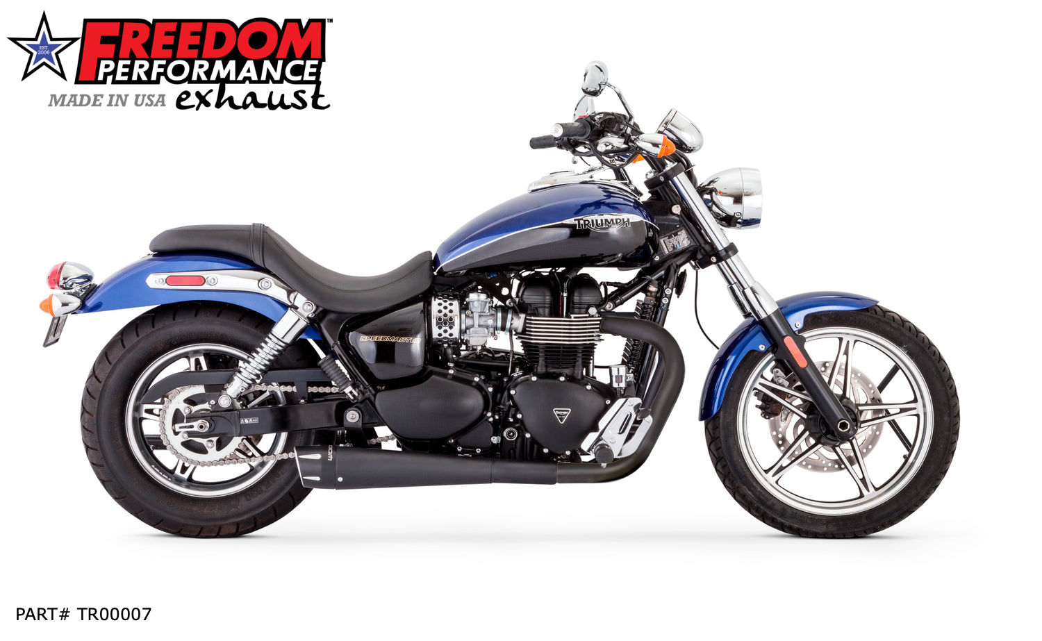 TRIUMPH AMERICA & SPEEDMASTER 2013-PRESENT W/ 4.5" SLIP-ONS (*SPECIAL ORDER)