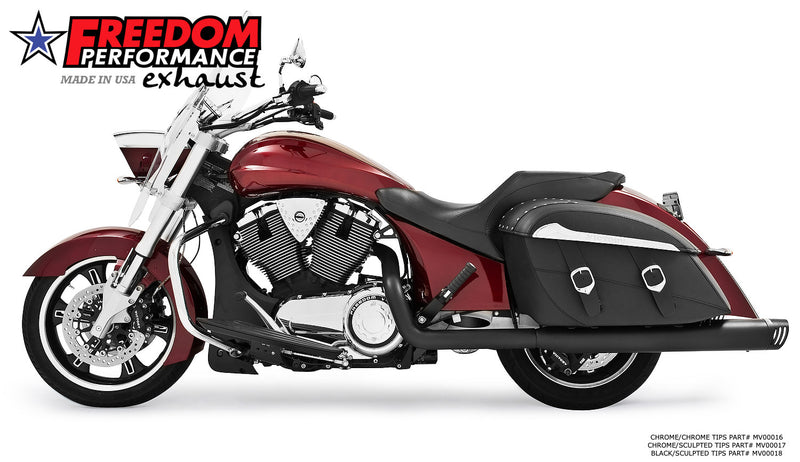 VICTORY CROSS COUNTRY 5 STEPPED COMPLETE TRUE-DUAL SYSTEM (SPECIAL ORD â Freedom Exhaust Online