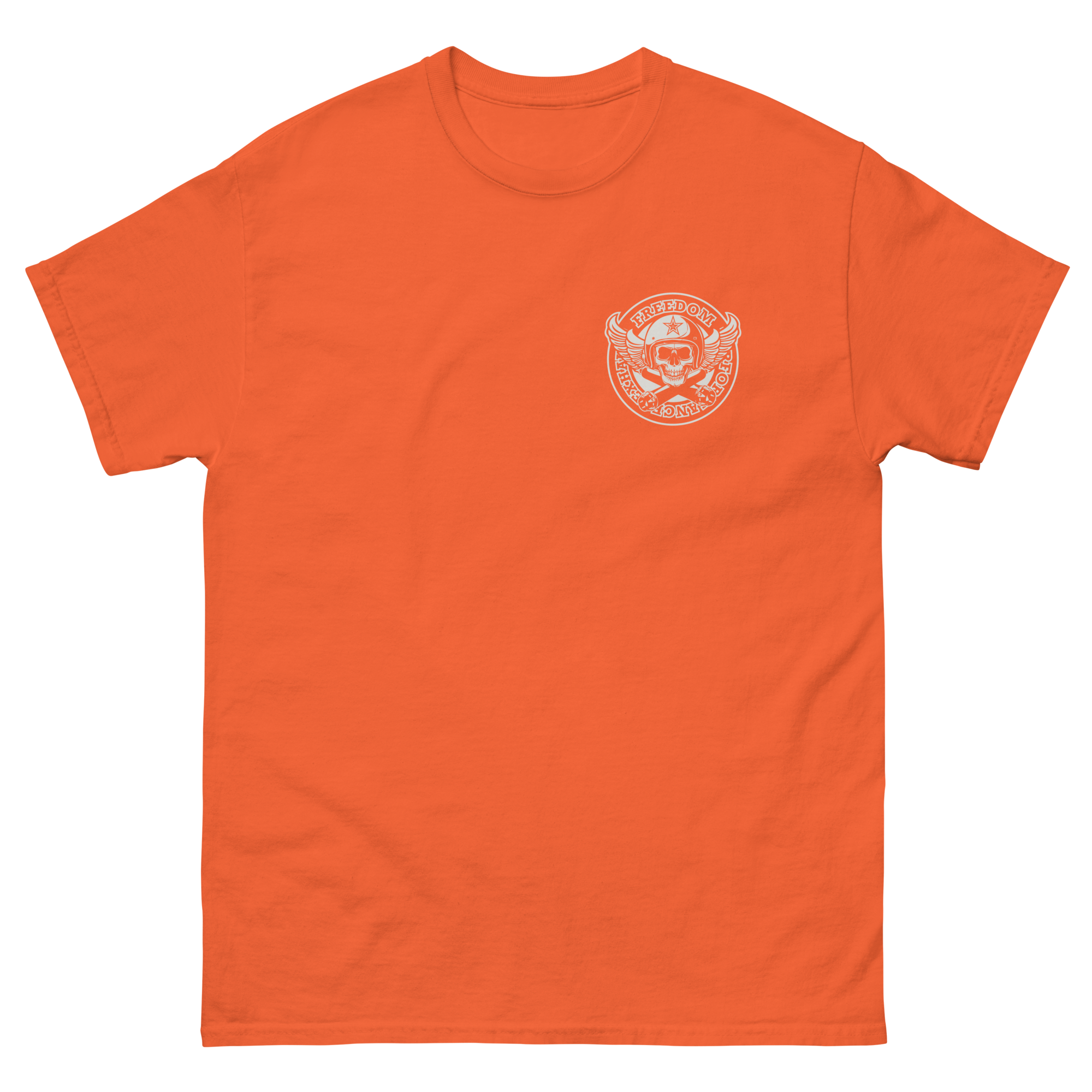 Freedom Gildan Skull Men's Heavyweight T-Shirt