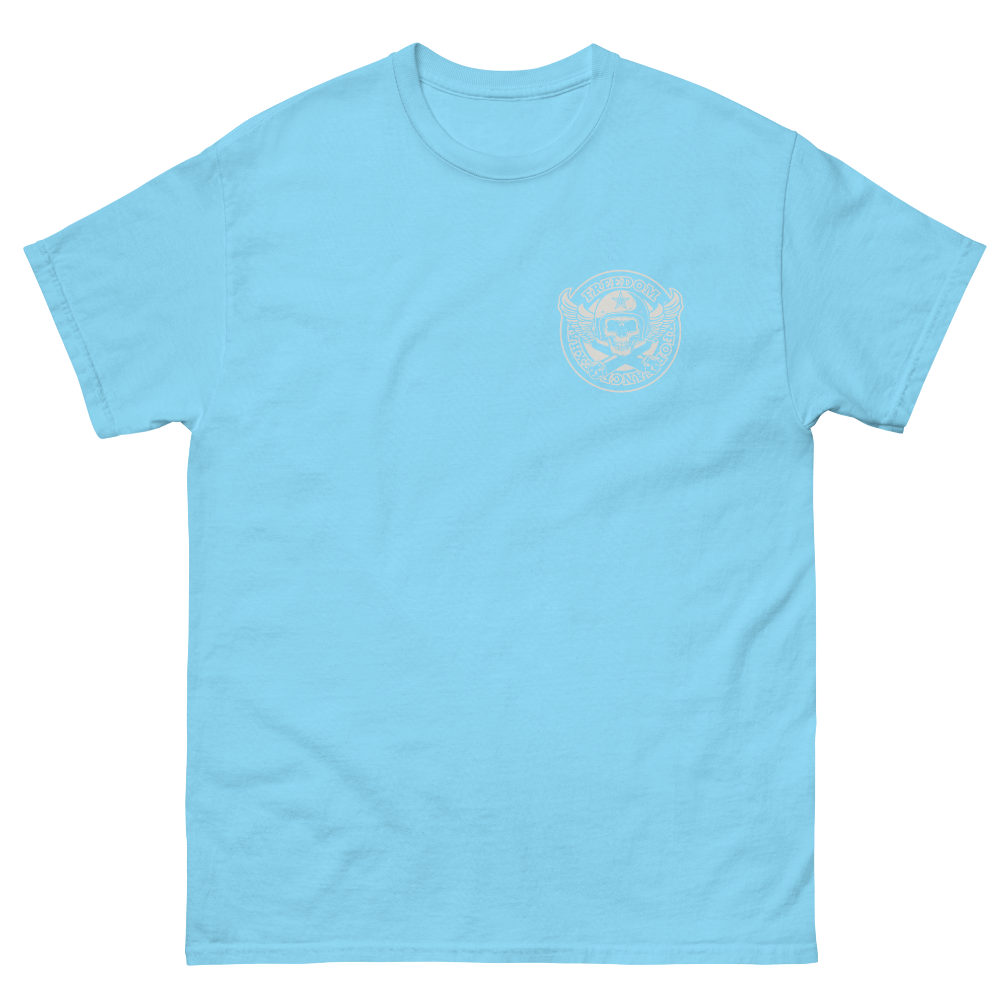 Freedom Gildan Skull Men's Heavyweight T-Shirt