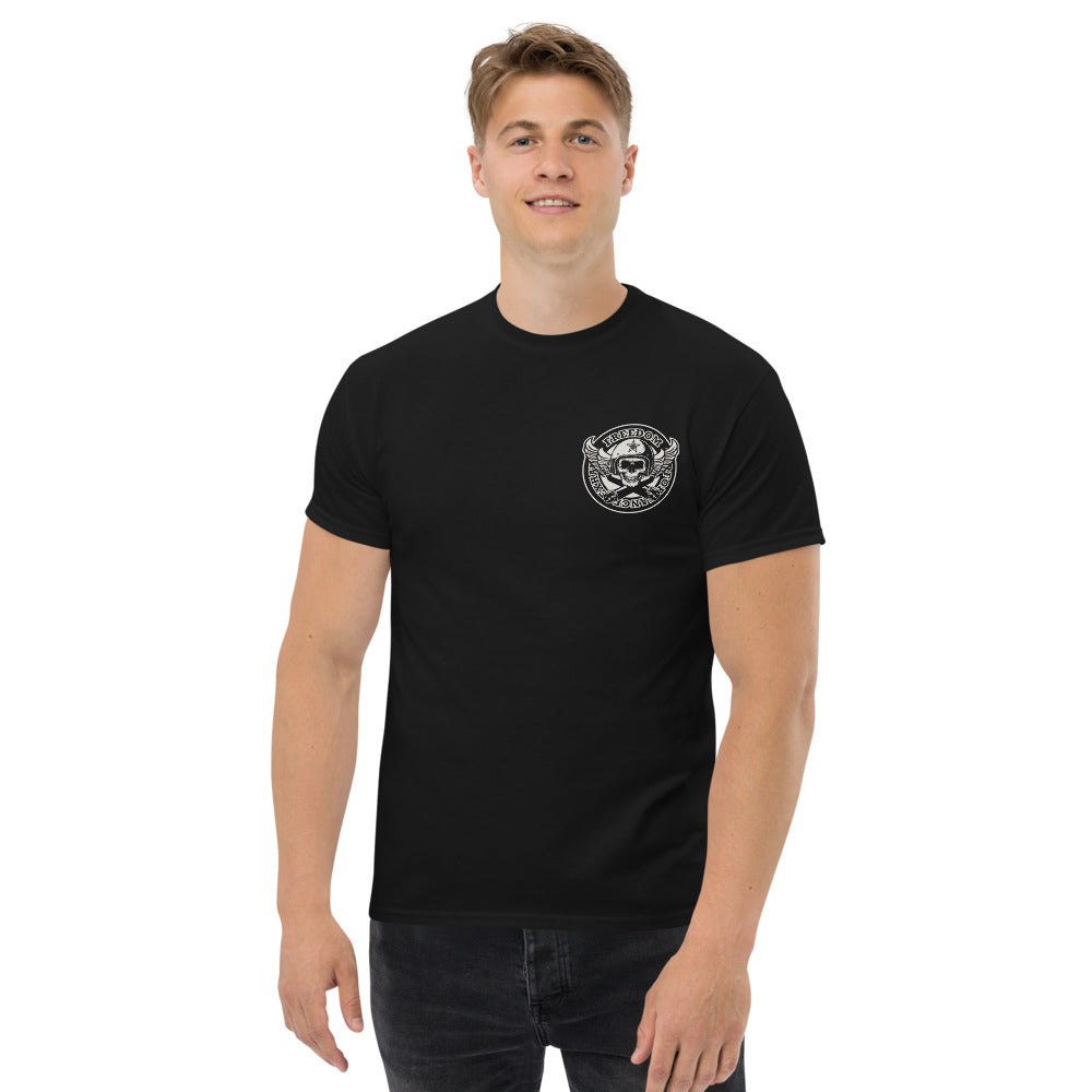 Freedom Gildan Skull Men's Heavyweight T-Shirt