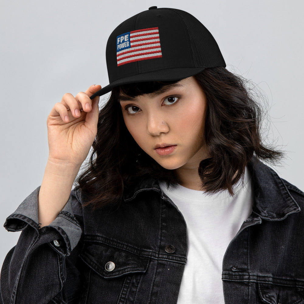 FPE Full Flag R112 Trucker Cap
