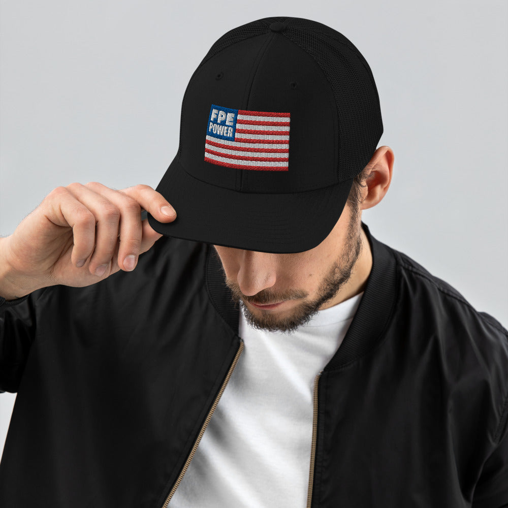 FPE Full Flag R112 Trucker Cap